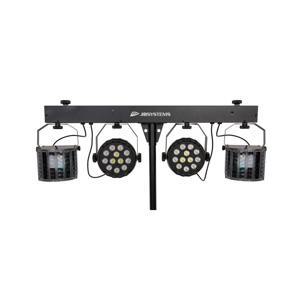 JB SYSTEMS Set completo con efectos, proyectores, soporte y bolsas