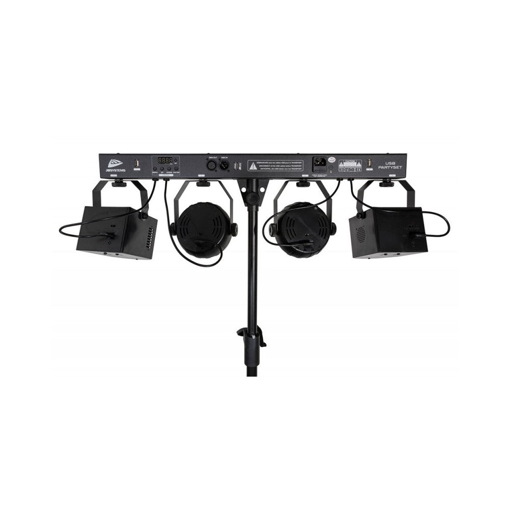 JB SYSTEMS Set completo con efectos, proyectores, soporte y bolsas