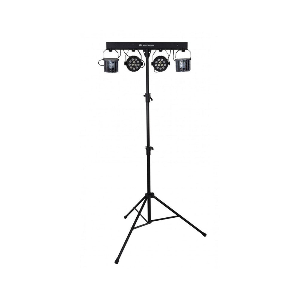 JB SYSTEMS Set completo con efectos, proyectores, soporte y bolsas