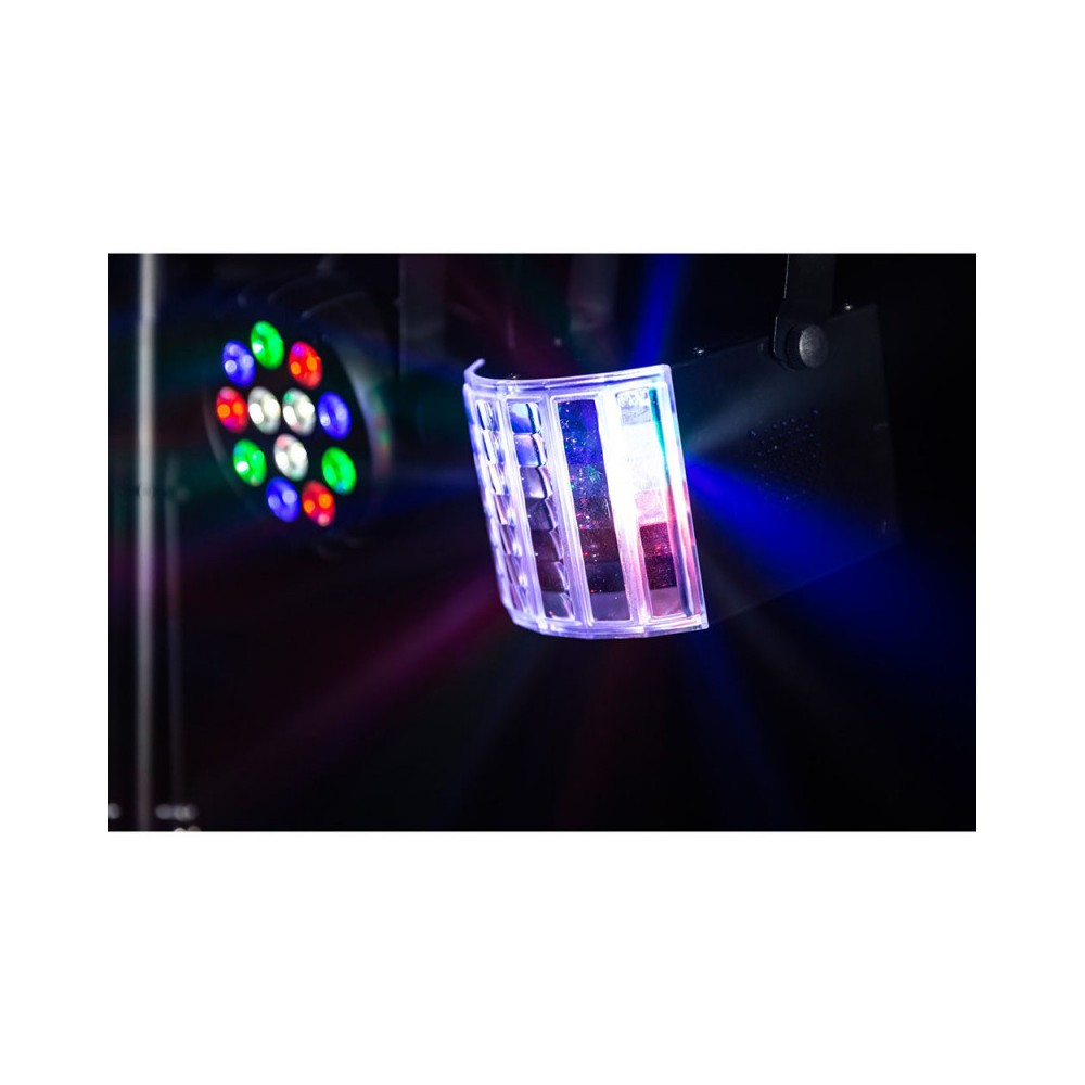 JB SYSTEMS Set completo con efectos, proyectores, soporte y bolsas