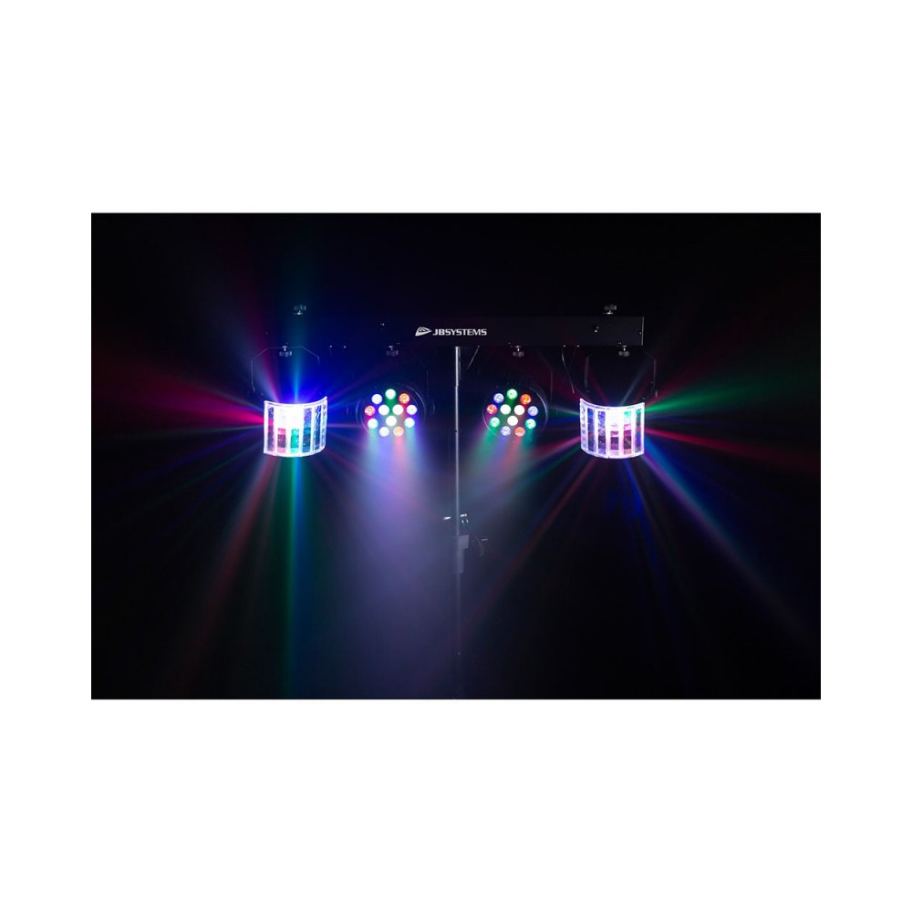 JB SYSTEMS Set completo con efectos, proyectores, soporte y bolsas