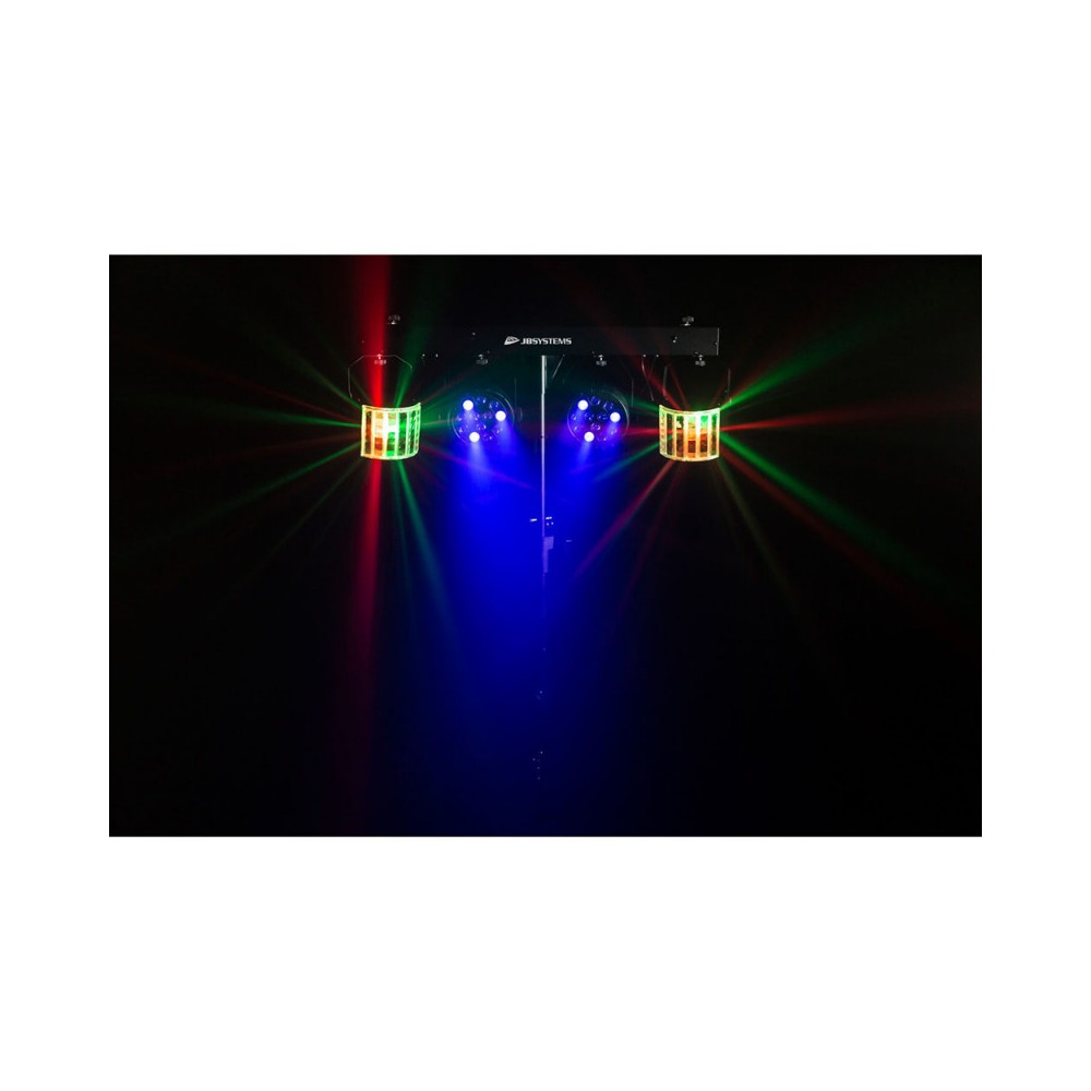 JB SYSTEMS Set completo con efectos, proyectores, soporte y bolsas