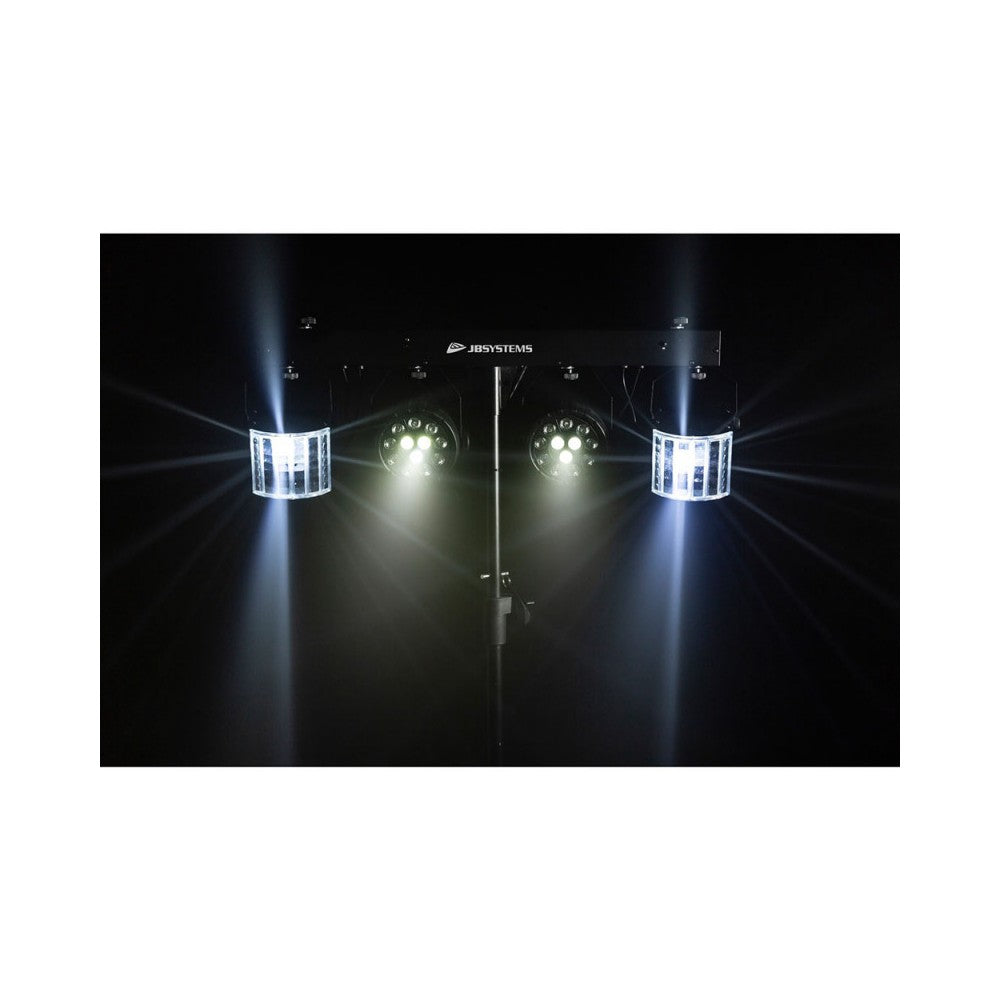 JB SYSTEMS Set completo con efectos, proyectores, soporte y bolsas