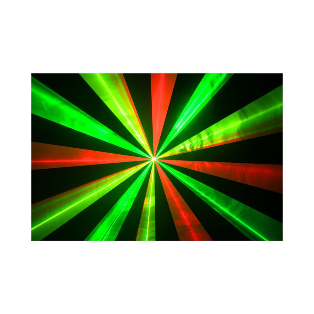 JB SYSTEMS 50 mW green / 100 mW red Laser