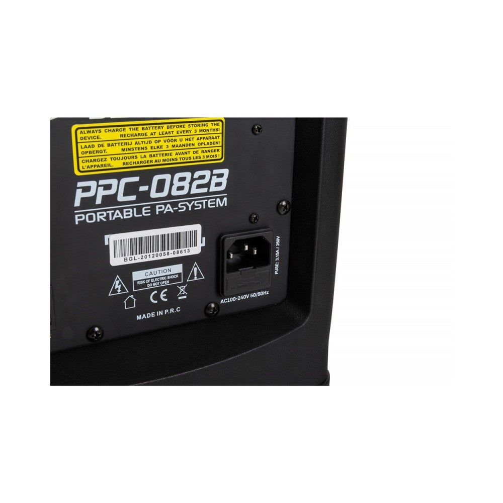 JB SYSTEMS PPC-082B Column System with 8" Sub, Player, and Battery