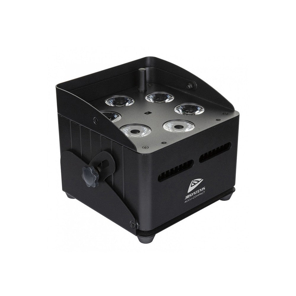JB SYSTEMS Faro a batteria uplight con 6 Led da 10W RGBWA