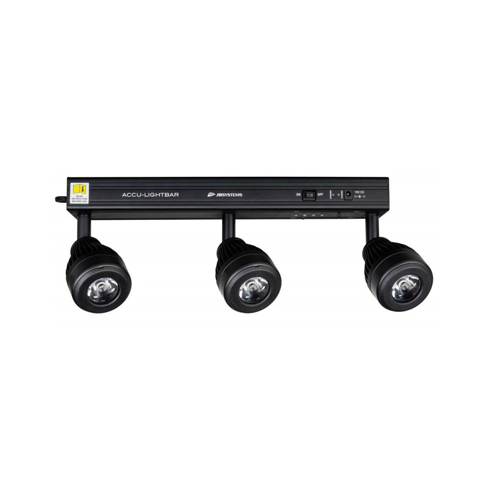 JB SYSTEMS Li-ion battery-powered LED-projector
