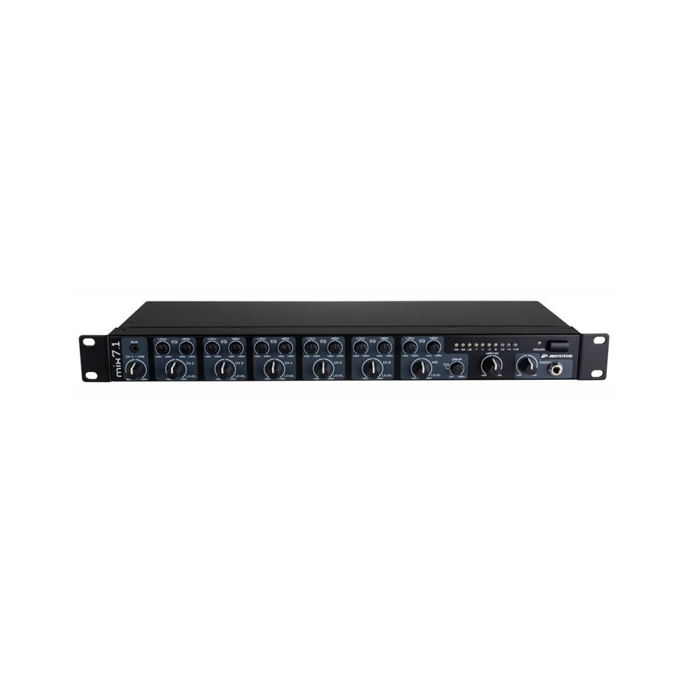 Preamplificador / mesa de mezclas de 7 canales JB SYSTEMS