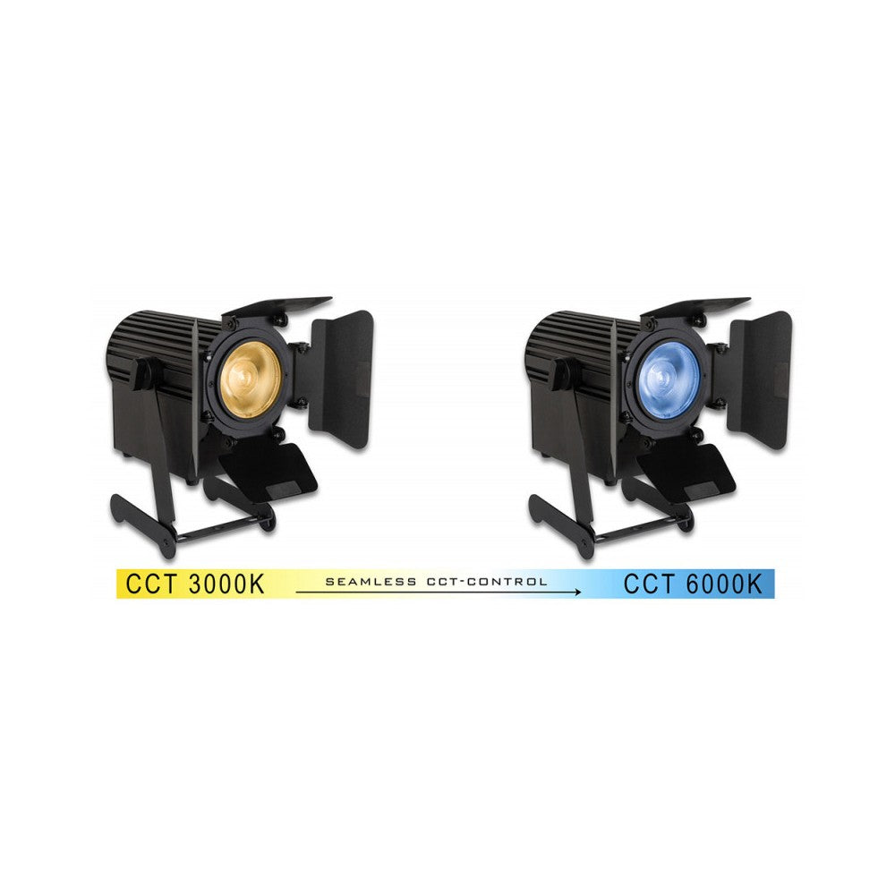 JB SYSTEMS Theaterspot 30 W CW+WW with barndoors