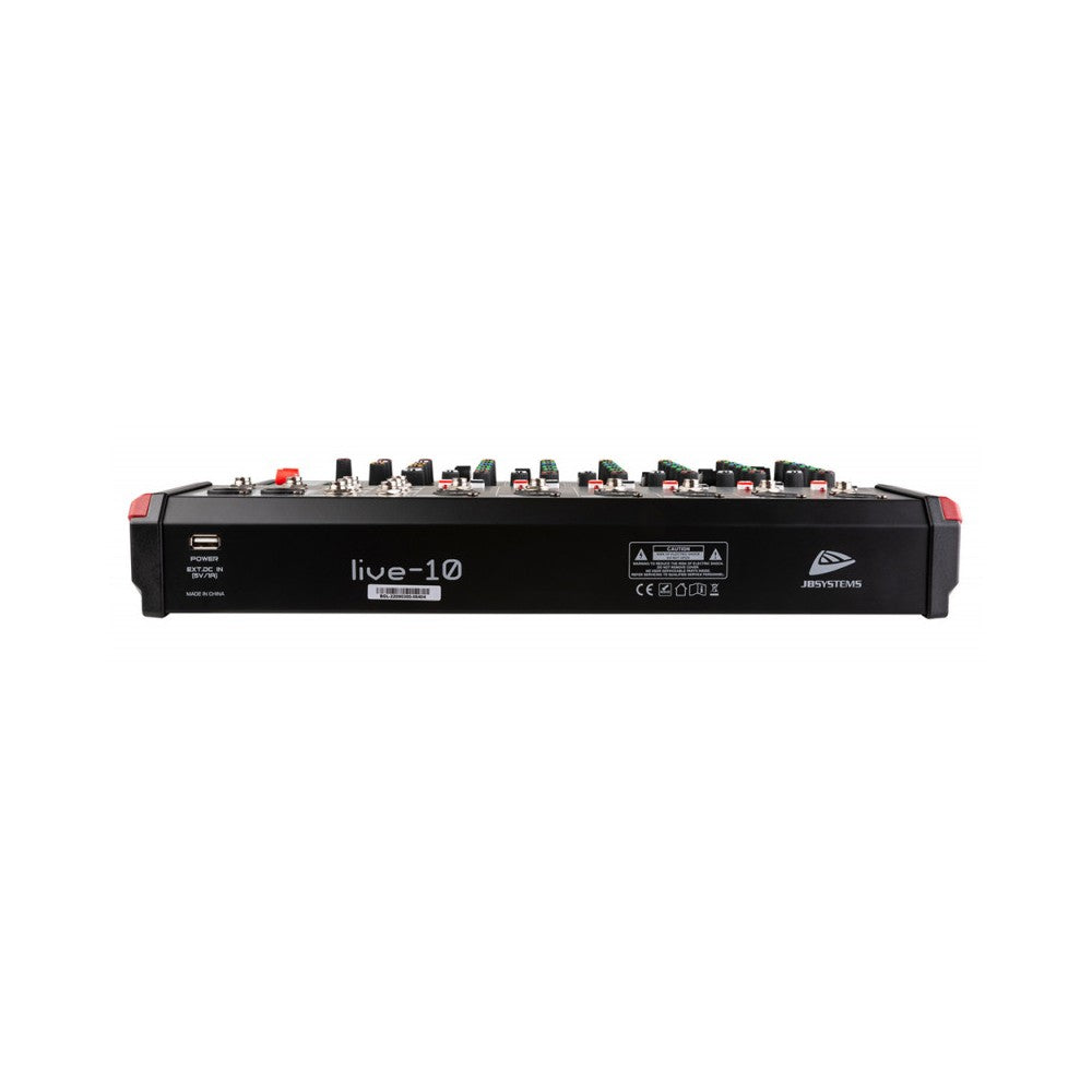 JB SYSTEMS Compact 10 channel PA mixer