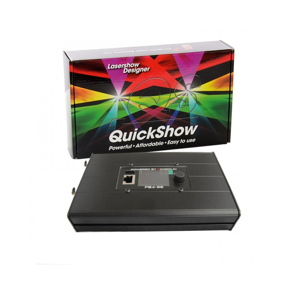 Pangolin FB4 DMX with Enclosure and QuickShow Software