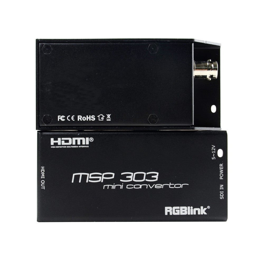 Conversor SDI a HDMI de RGBlink sin audio