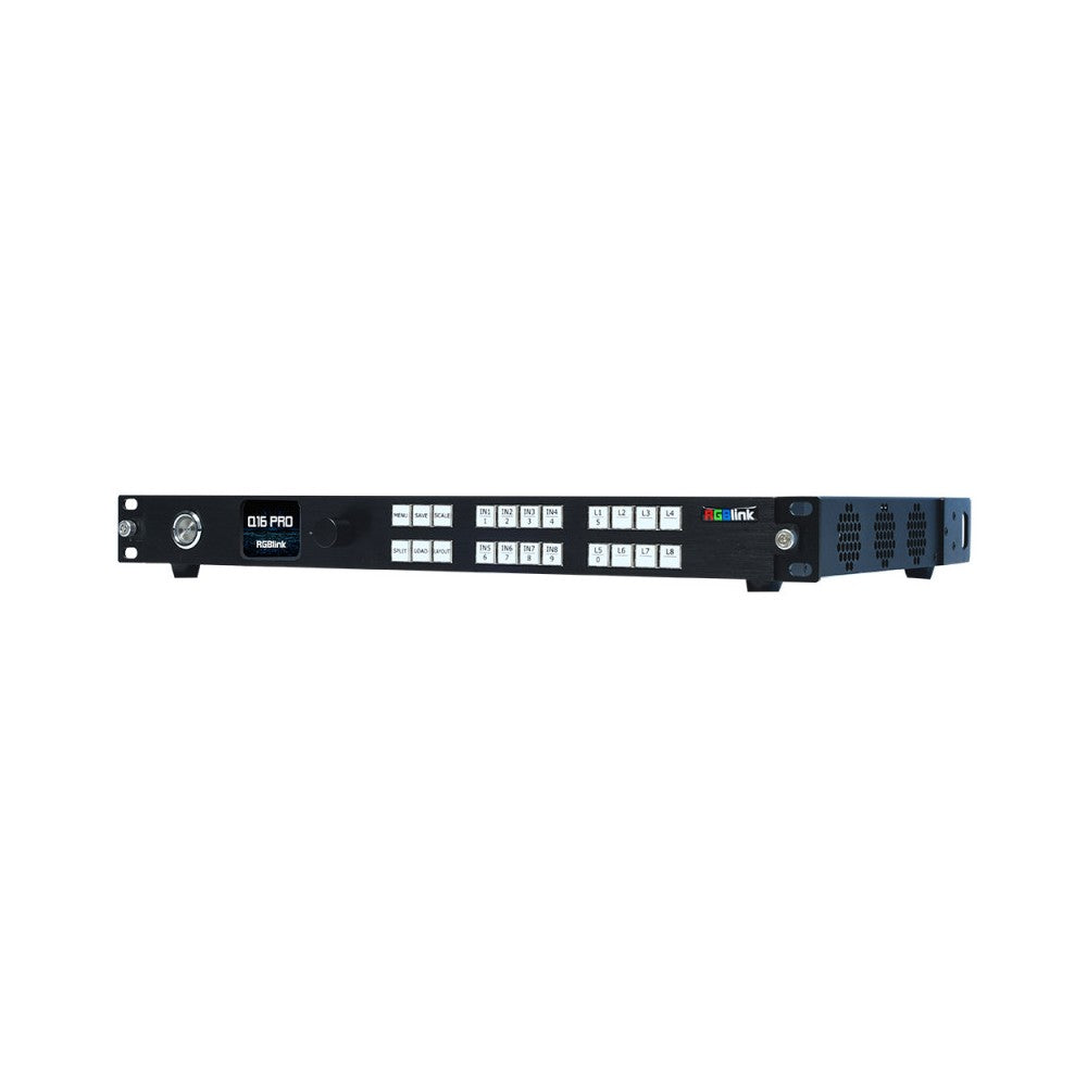 RGBlink Q16pro Gen2 1U - Procesador de unión para videowall 4K