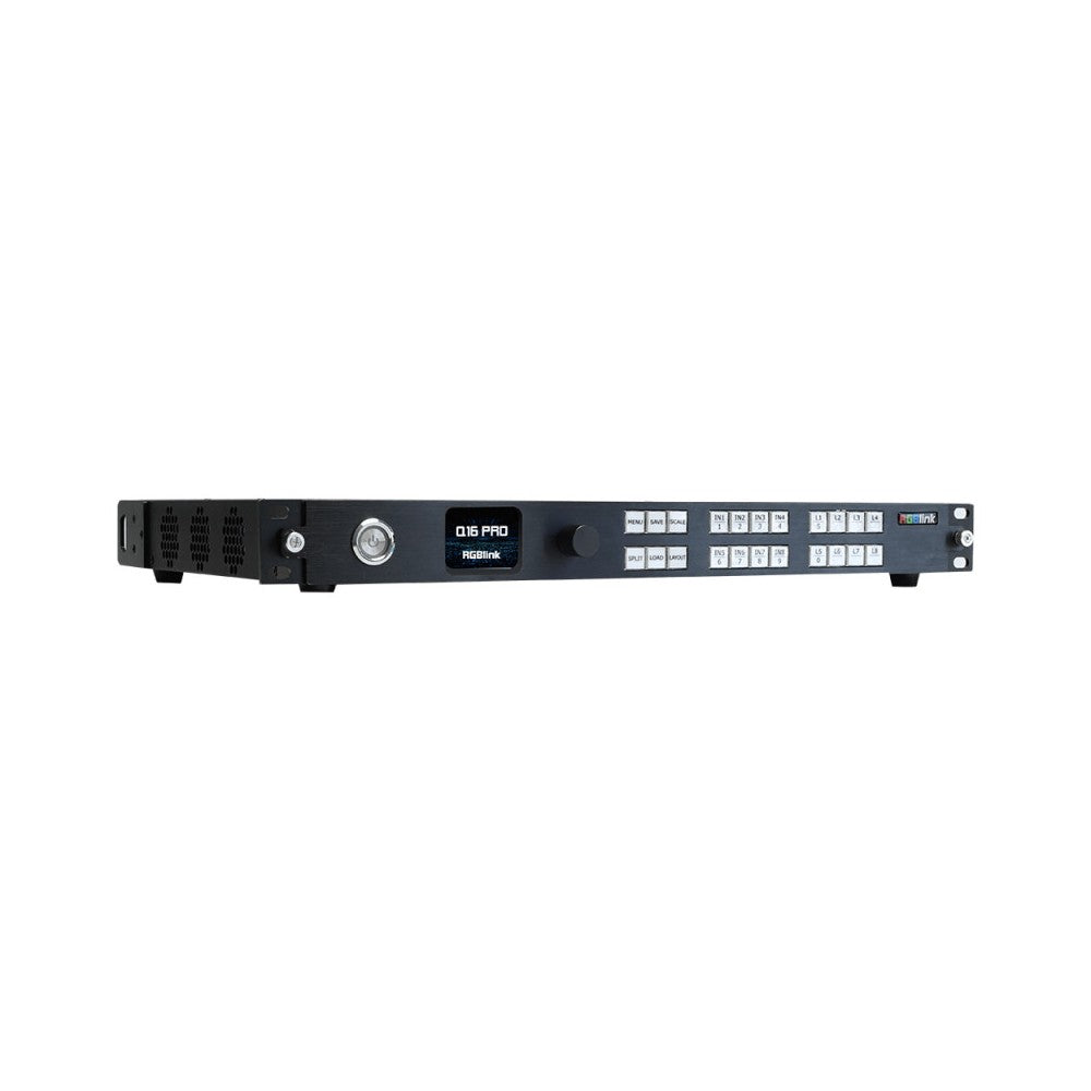 RGBlink Q16pro Gen2 1U - Processore di giunzione per videowall 4K