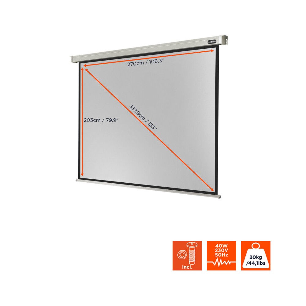 Celexon Electric Professional screen, 280 x 210 cm, 4:3
