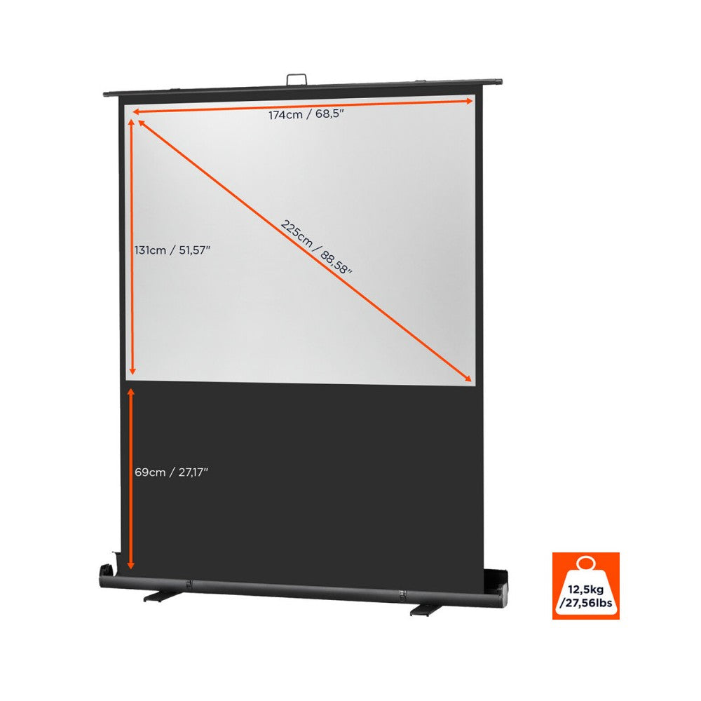 Pantalla Celexon Mobile Professional Plus, 180 x 135 cm, 4:3