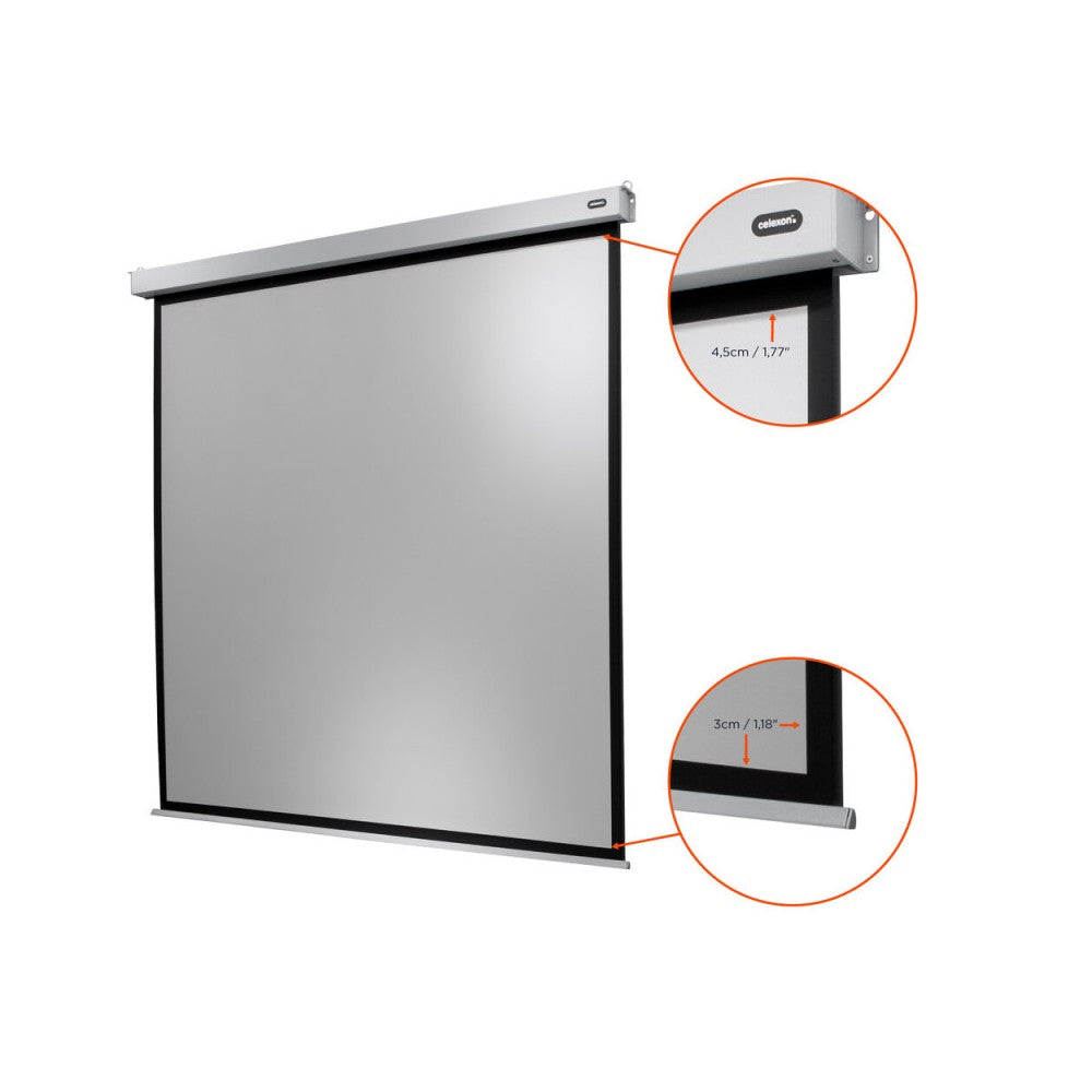 Celexon Electric Professional Plus Screen, 160 x 160 cm, 1:1