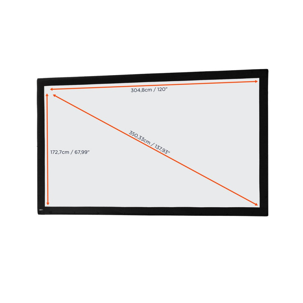 Celexon Mobile Expert Fabric for Folding Frame, 305 x 172 cm, 16:9