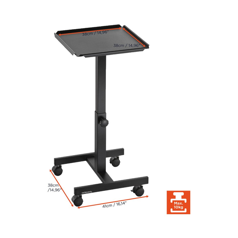 Celexon height-adjustable projector table, 60-90cm - black
