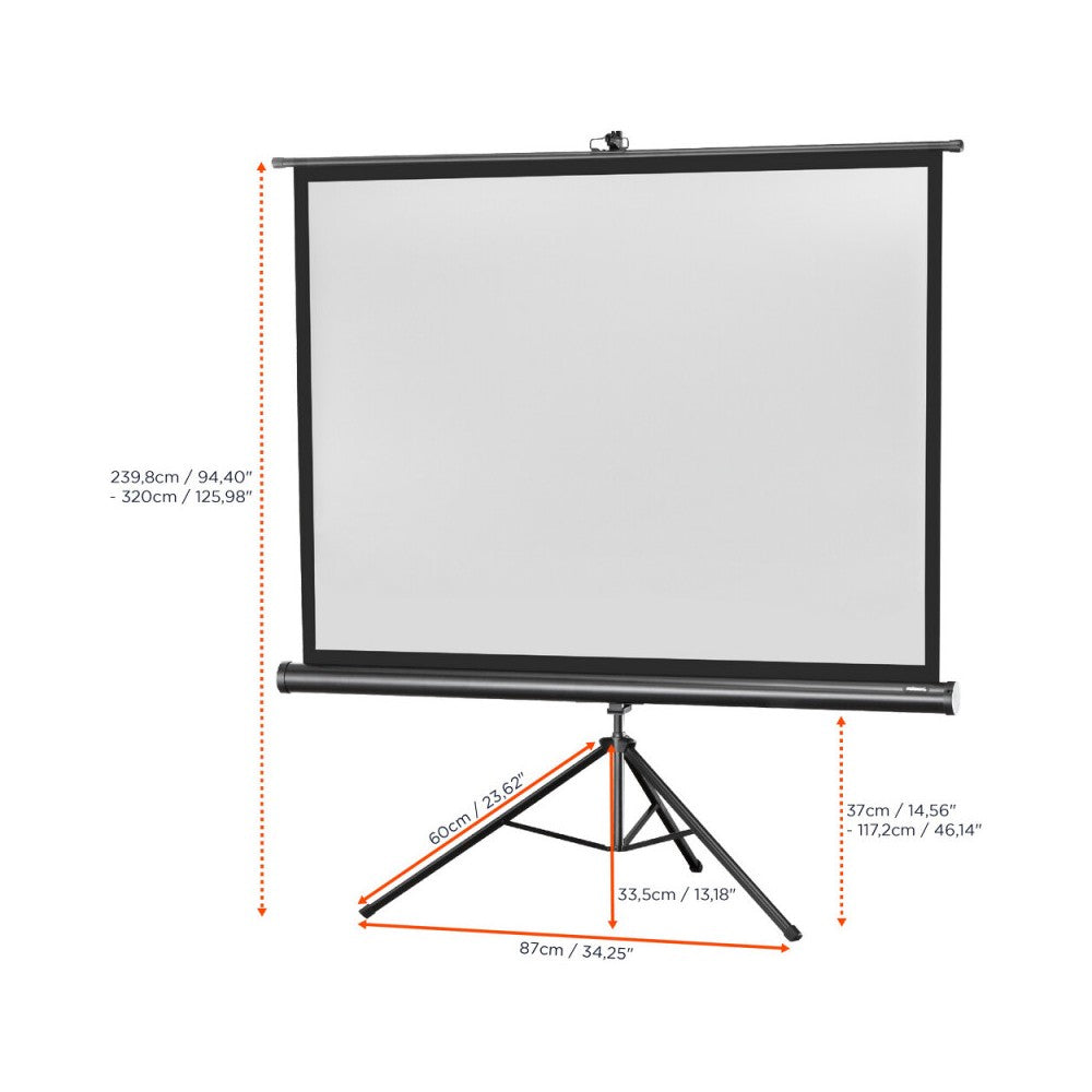 Pantalla Celexon trípode Economy, 244 x 183 cm, 4:3