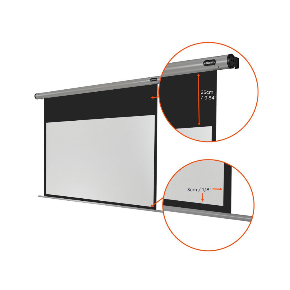 Celexon Electric HomeCinema screen, 200 x 113 cm, 16:9