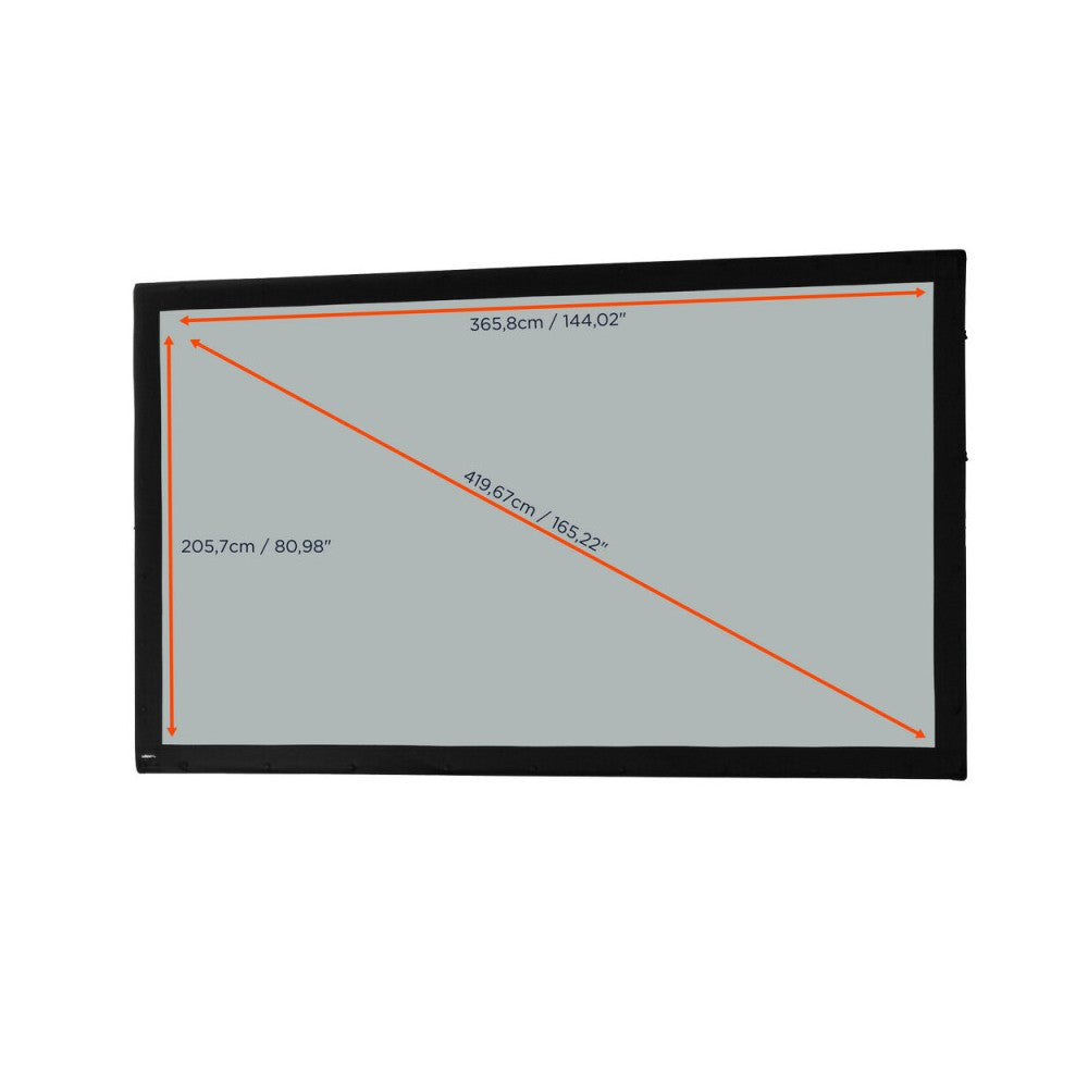 Celexon Mobile Expert Fabric for Folding Frame, rear projection, 366 x 206 cm, 16:9