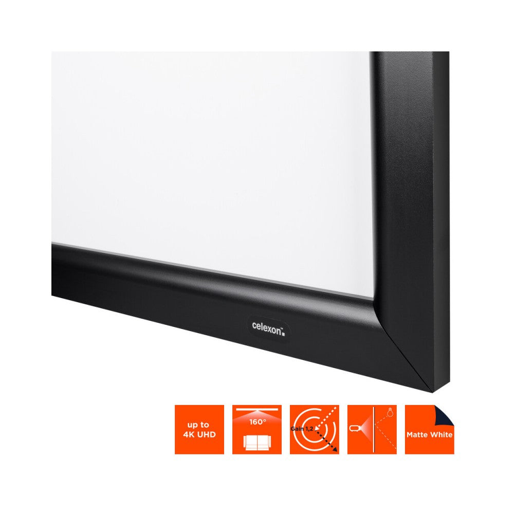 Celexon Home Cinema Fixed Frame screen, 200 x 150 cm, 4:3