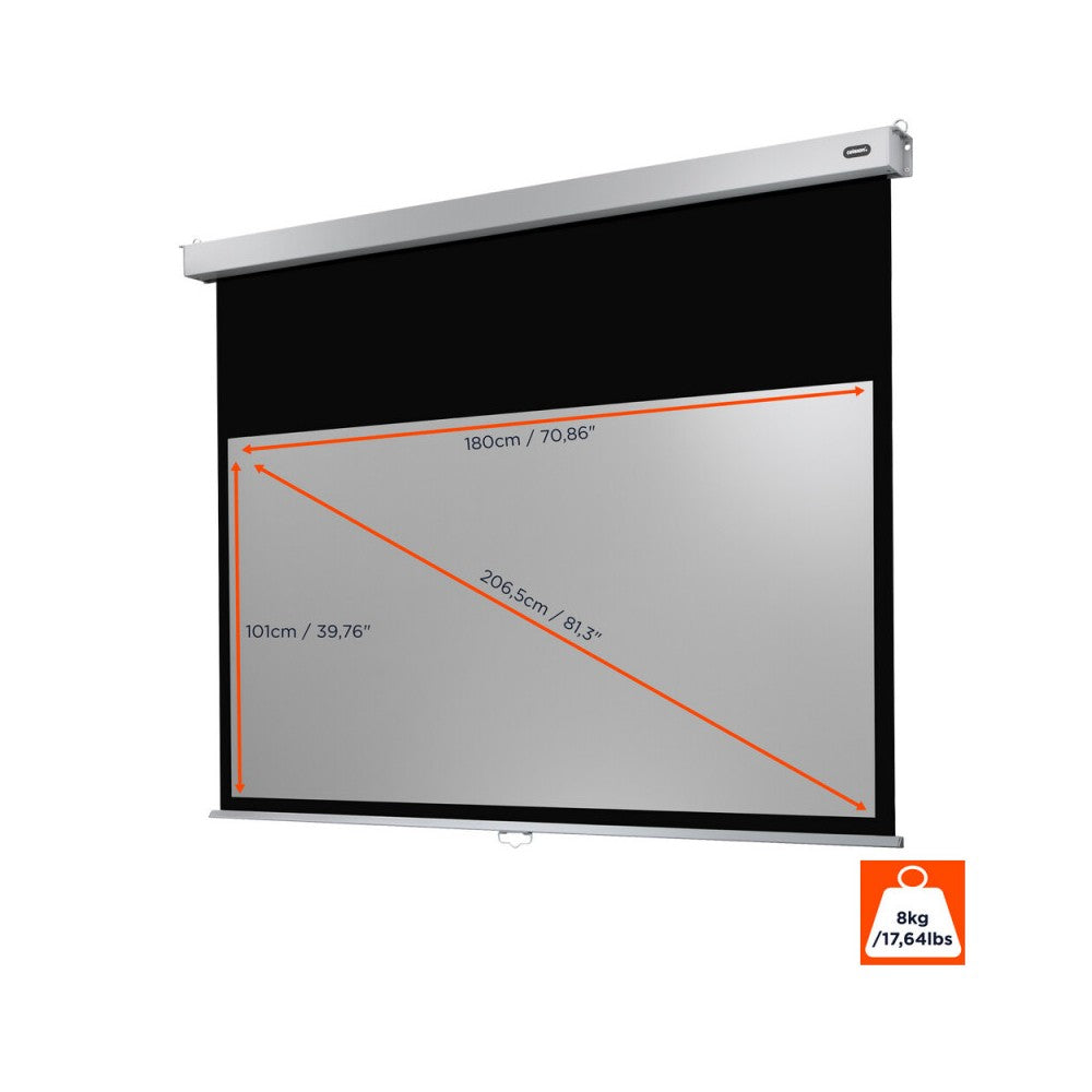 Pantalla Celexon Manual Professional Plus, 180 x 102 cm, 16:9