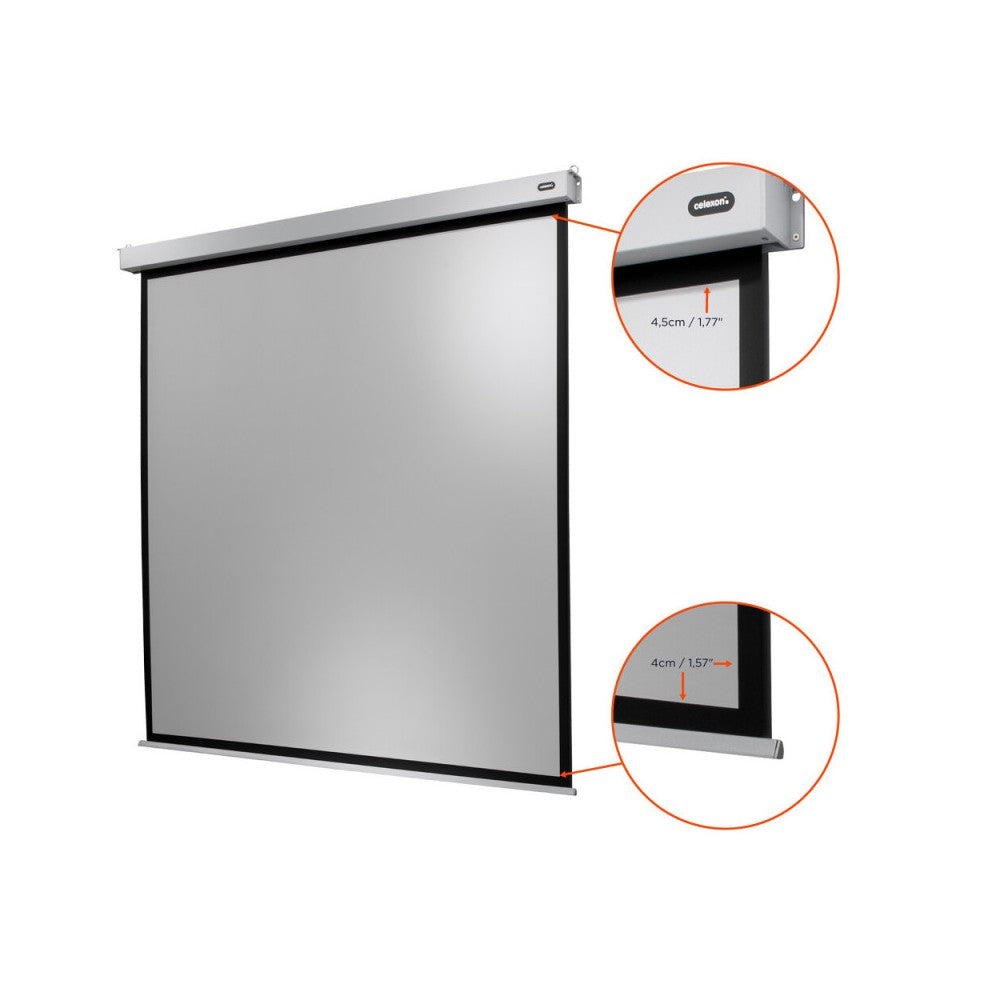 Pantalla Eléctrica Celexon Professional Plus, 240 x 240 cm, 1:1