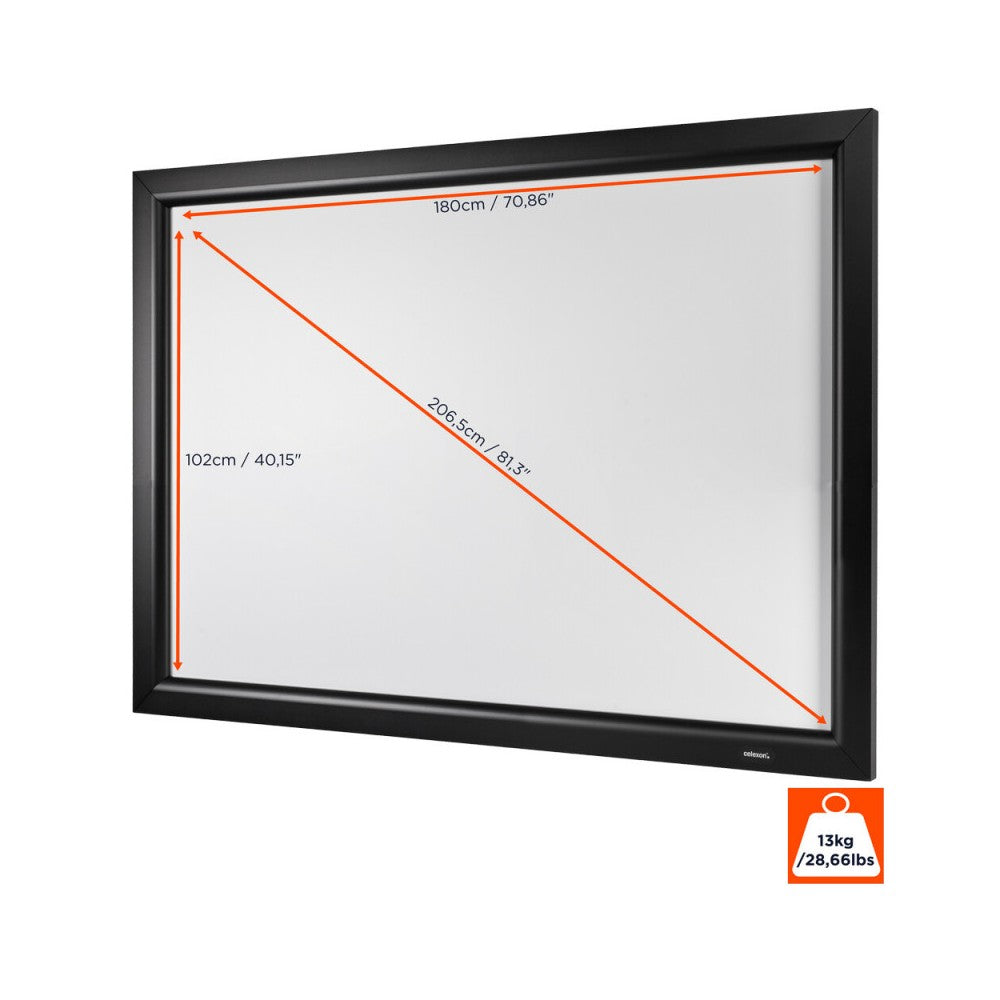 Celexon Home Cinema Fixed Frame screen, 180 x 102 cm, 16:9