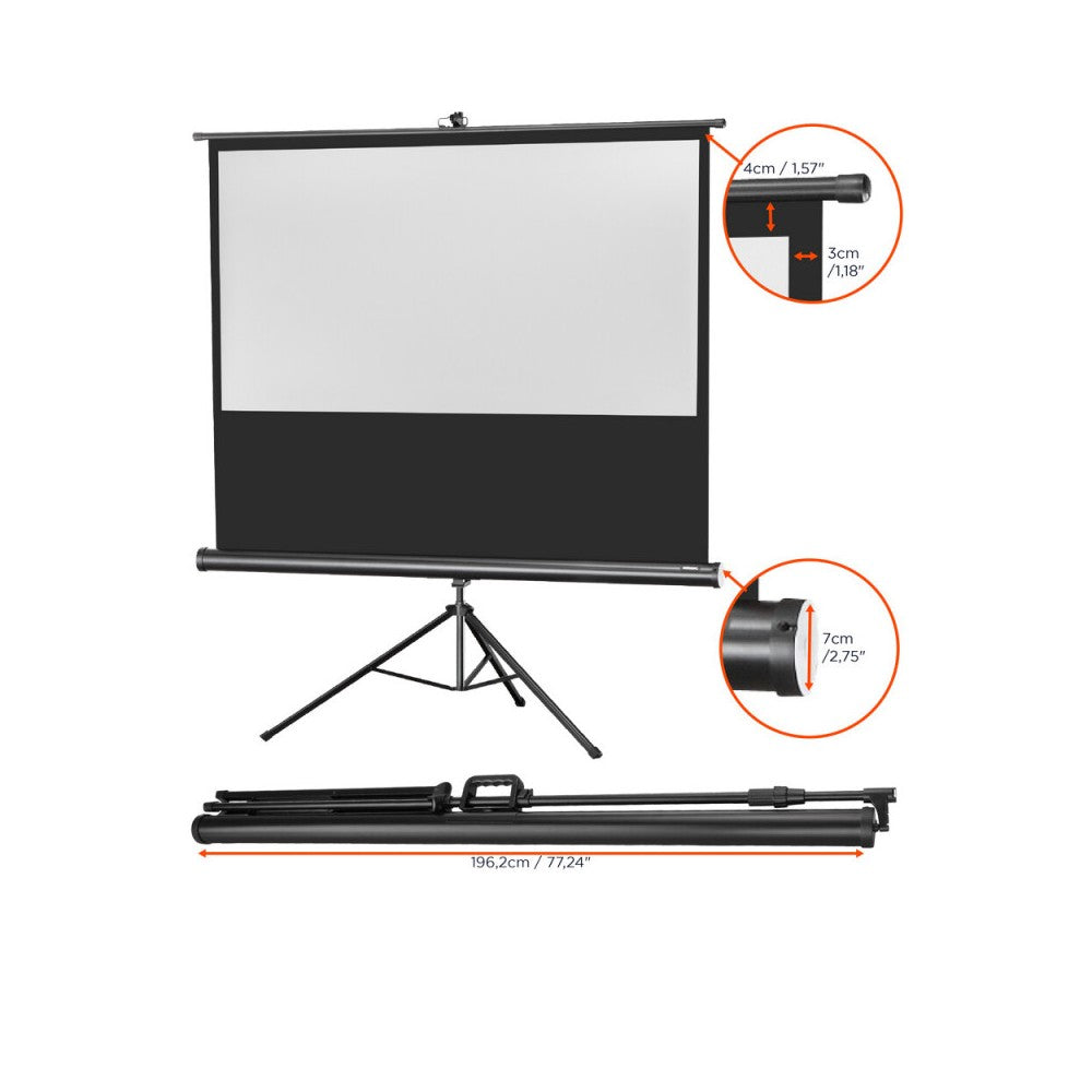 Celexon Tripod Economy screen, 184 x 104 cm, 16:9
