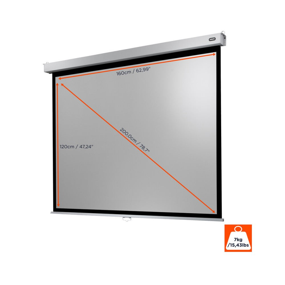 Celexon Manual Professional Plus screen, 160 x 120 cm, 4:3