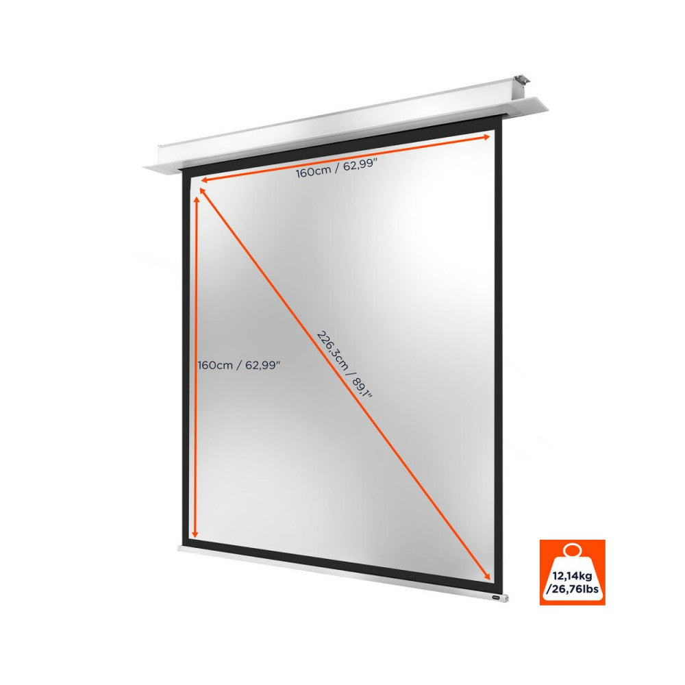 Celexon  Professional Plus Ceiling Recessed Electric screen, 160 x 160 cm, 1:1