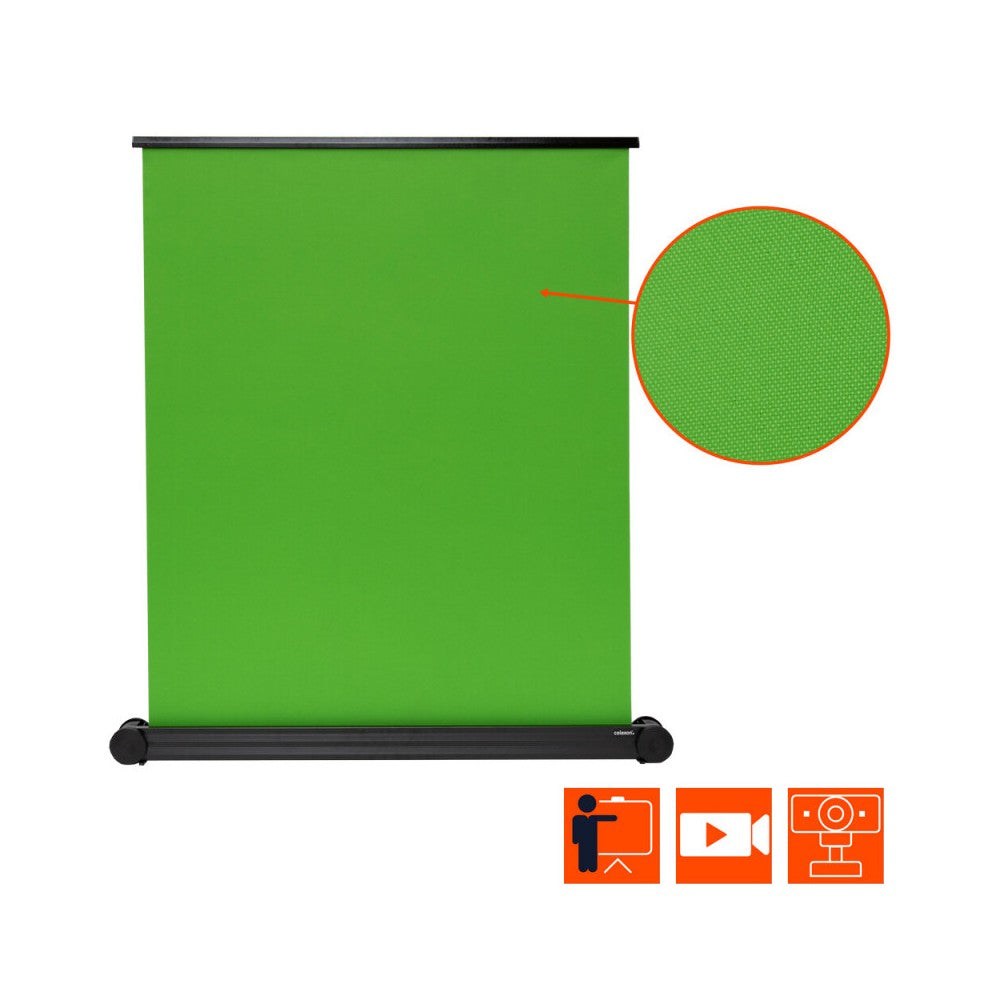 Pantalla Verde Chroma Key Móvil Celexon 150 x 180 cm