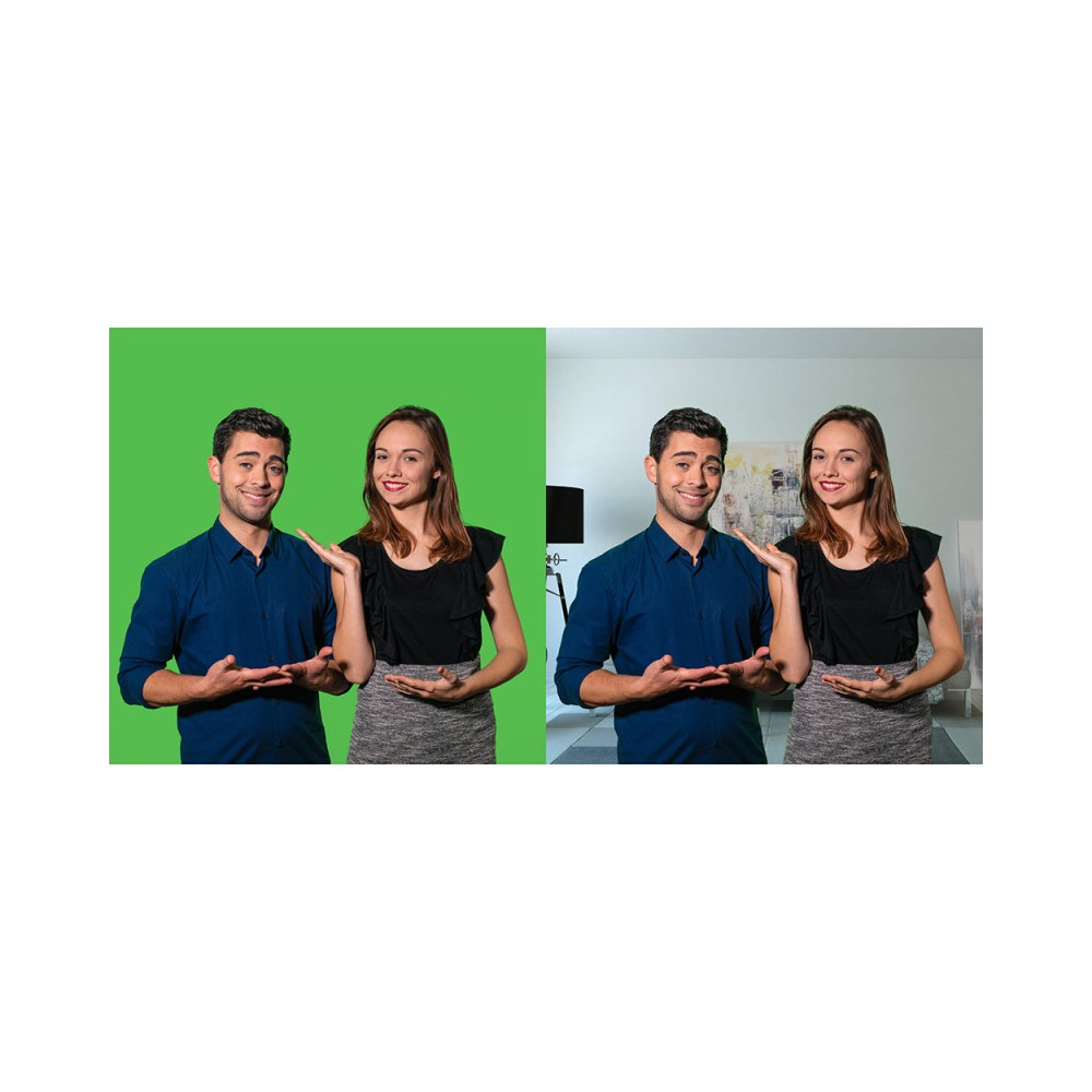 Pantalla Verde Chroma Key Móvil Celexon 150 x 180 cm