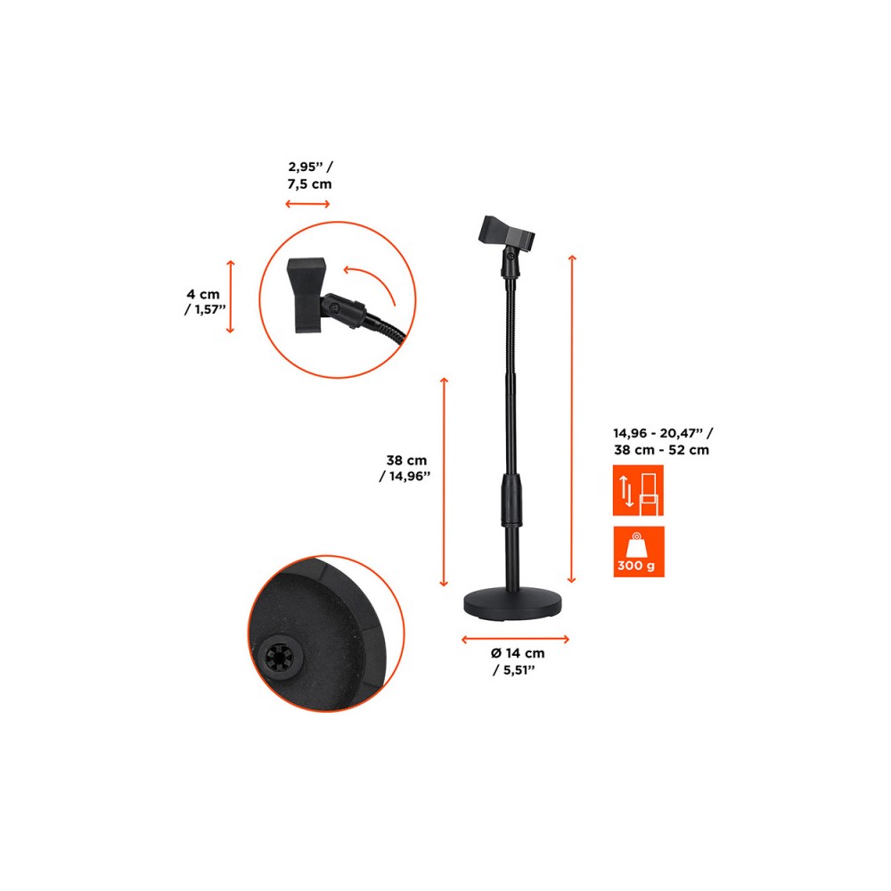 Celexon Professional Microphone Table Stand