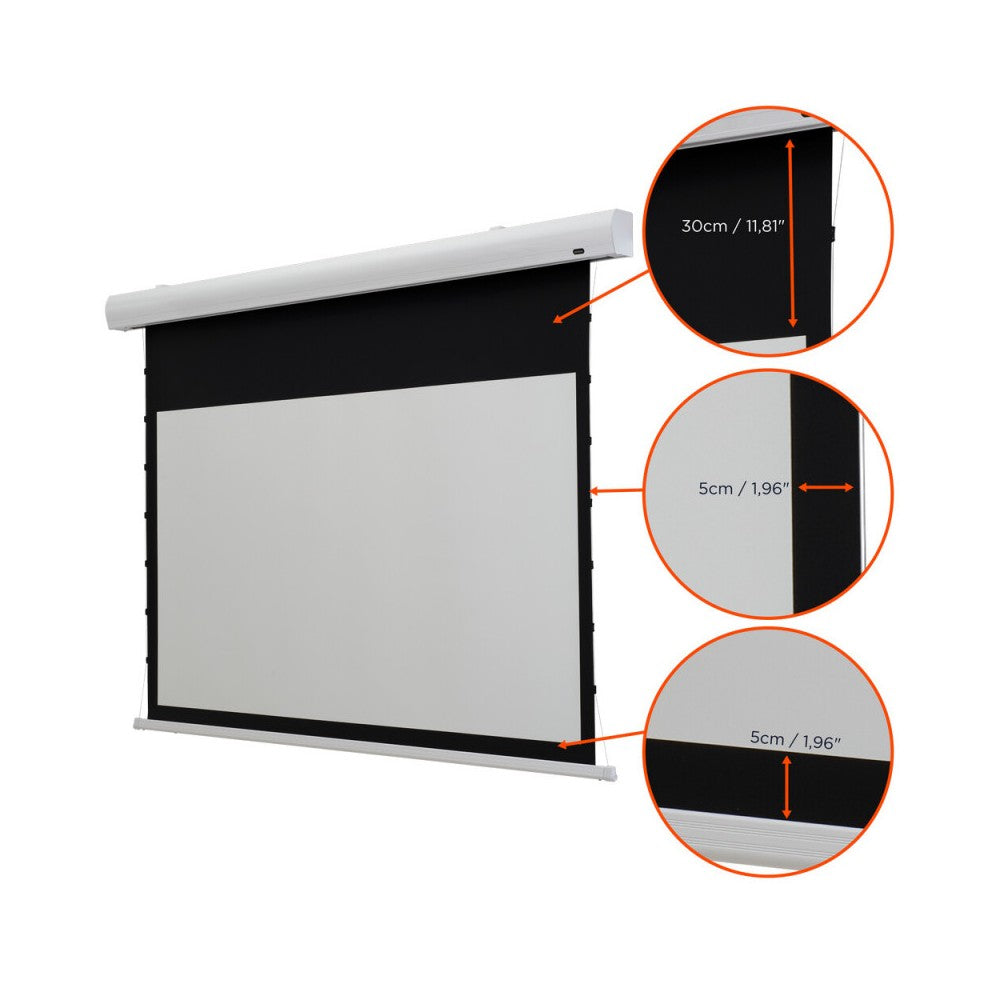 Celexon MWHT HomeCinema Tension Screen, 280 x 158 cm, 126 inch, 16:9