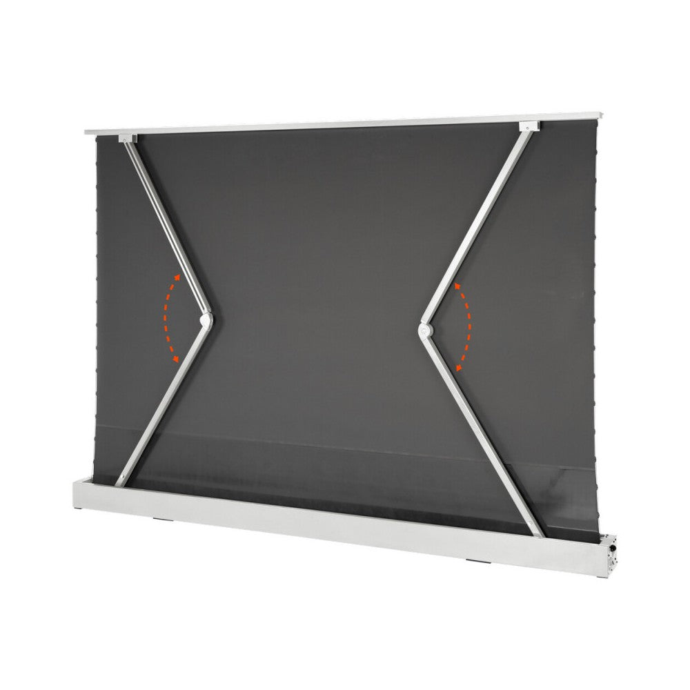 Celexon CLR HomeCinema UST High Contrast Electric Floor Screen, 265 x 149 cm, 120 inch, 16:9 - White