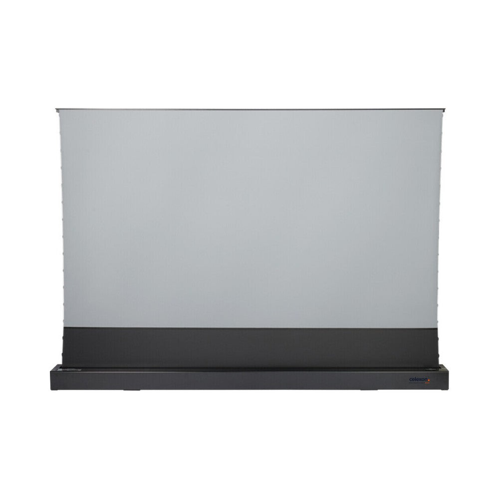 Celexon CLR HomeCinema UST High Contrast Electric Floor Screen, 265 x 149 cm, 120 inch, 16:9 - Black