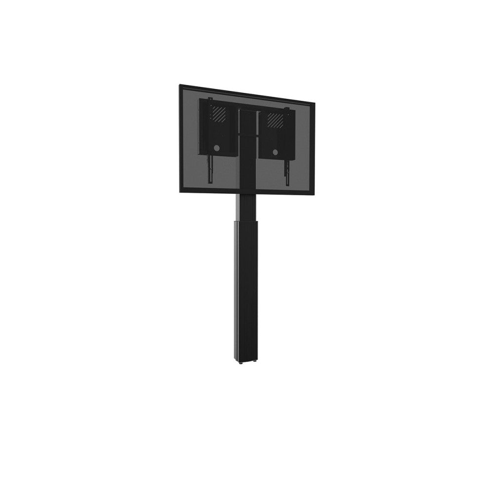Celexon Expert display stand with wall mounting, electrically adjustable height - 90cm - black