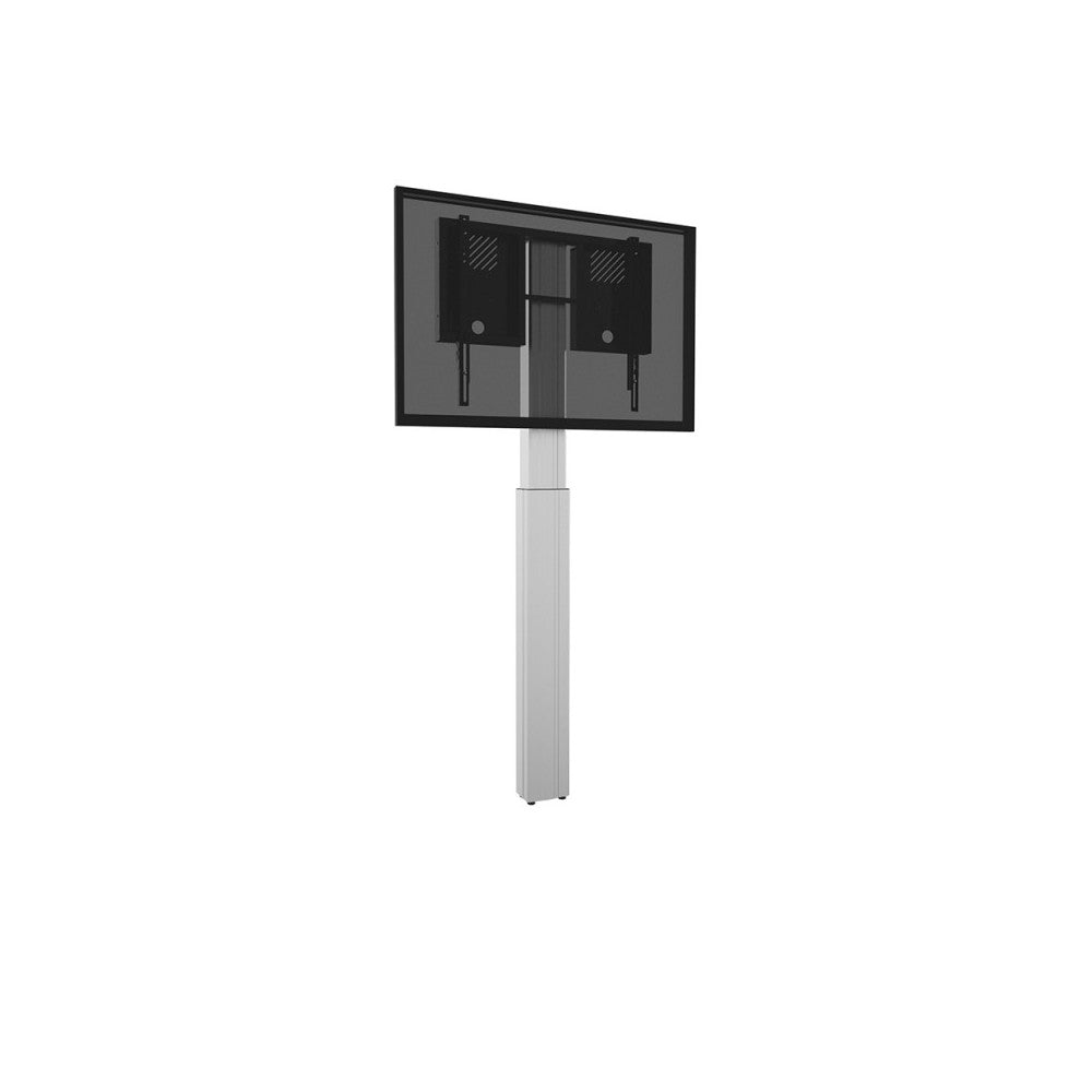 Celexon Display stand with wall mounting, electrically adjustable height - 90cm - silver