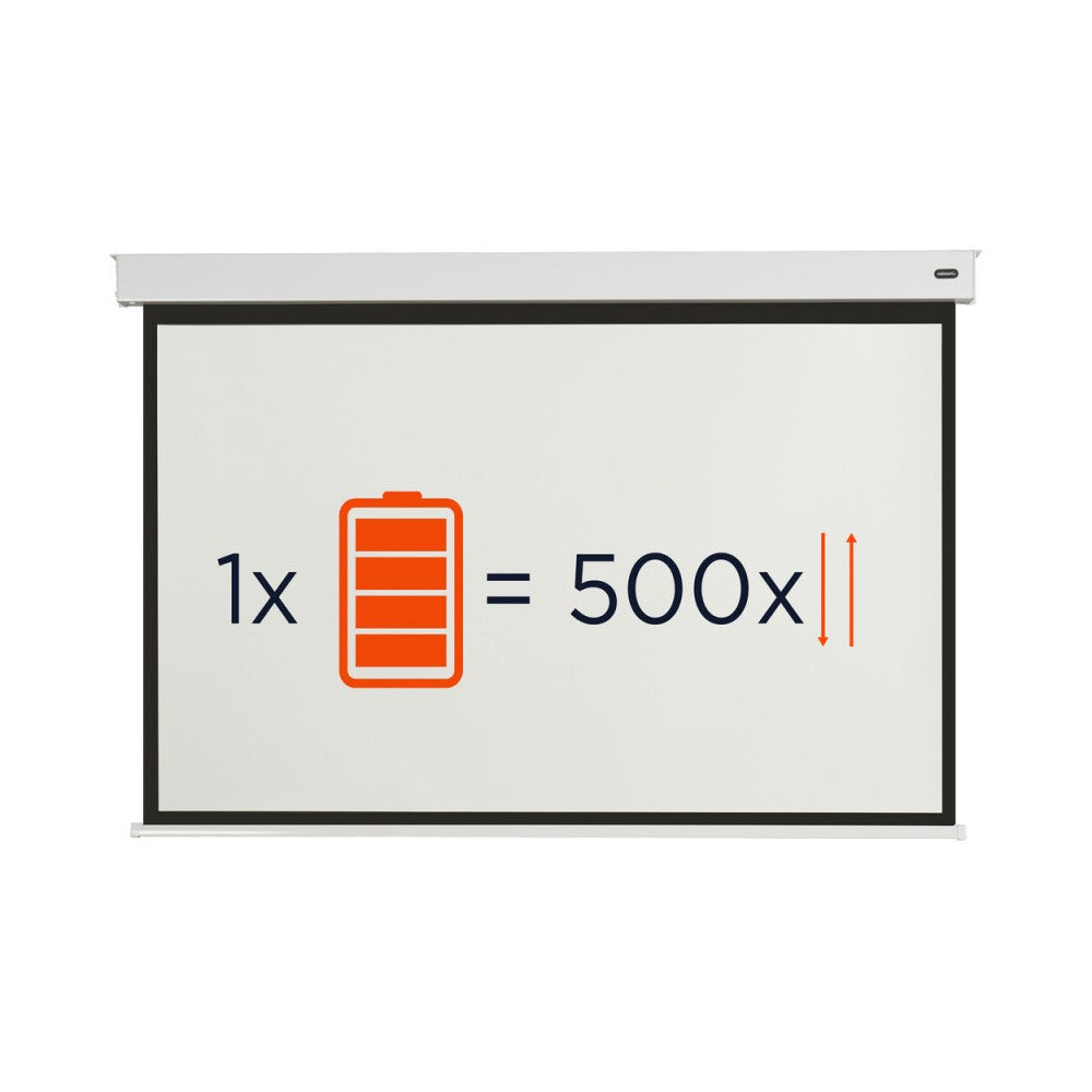 Celexon Electric Professional Plus Battery Screen V2.0, 180 x 135 cm, 4:3