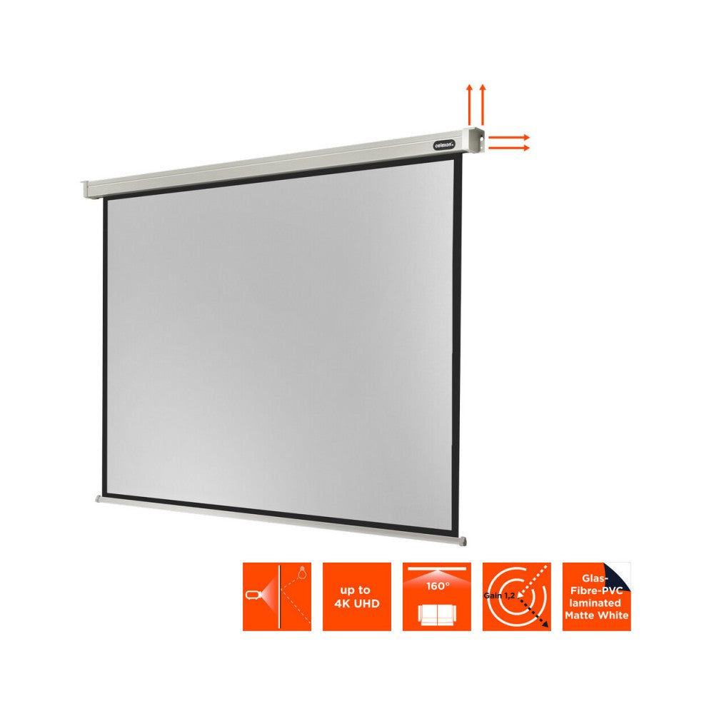 Celexon Electric Professional Screen, 160 x 120 cm, 4:3