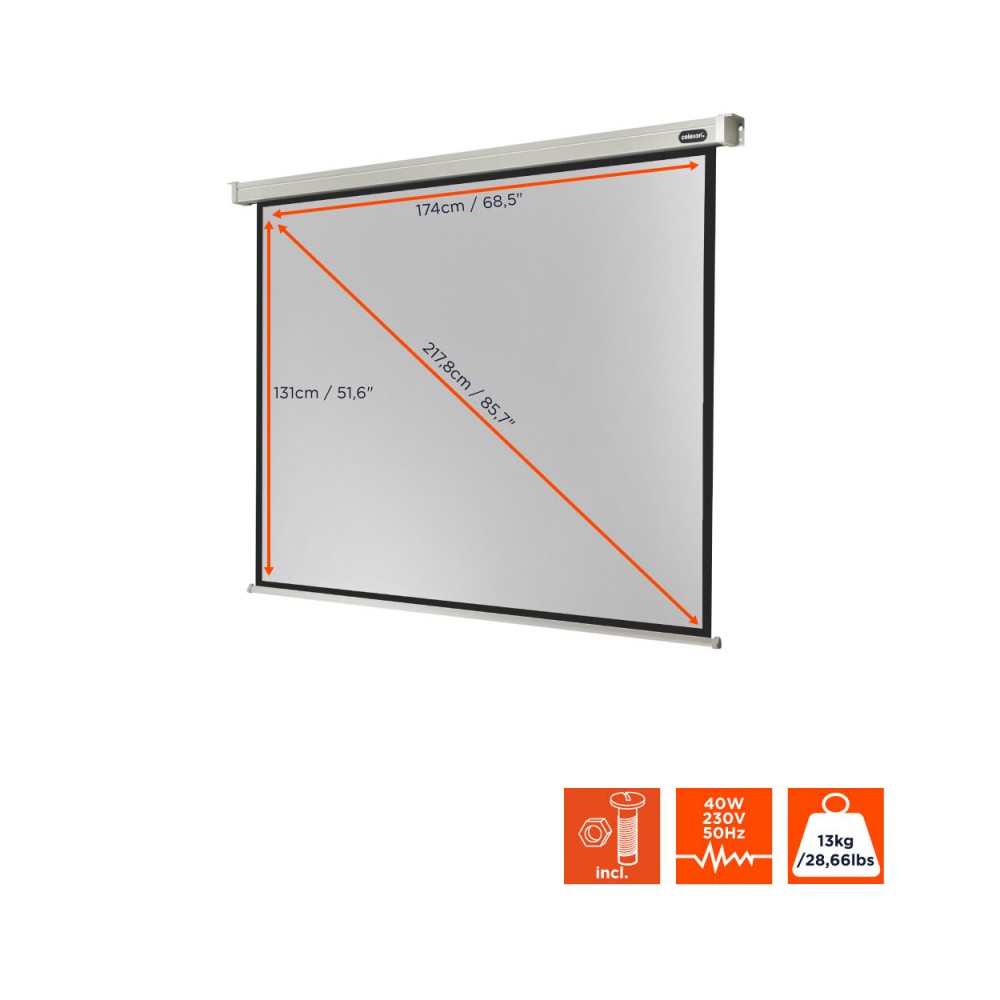 Celexon Electric Professional screen, 180 x 135 cm, 4:3
