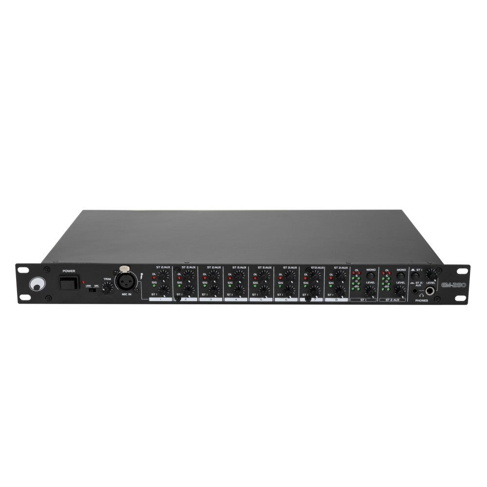 OMNITRONIC EM-280 mixer a zone da 19"