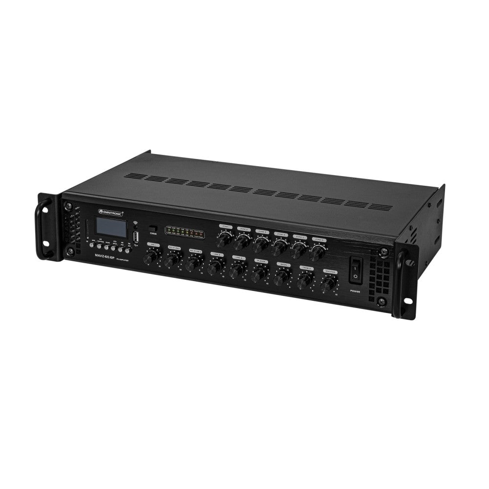 OMNITRONIC Mixing Amplificatore MAVZ-60.6P PA