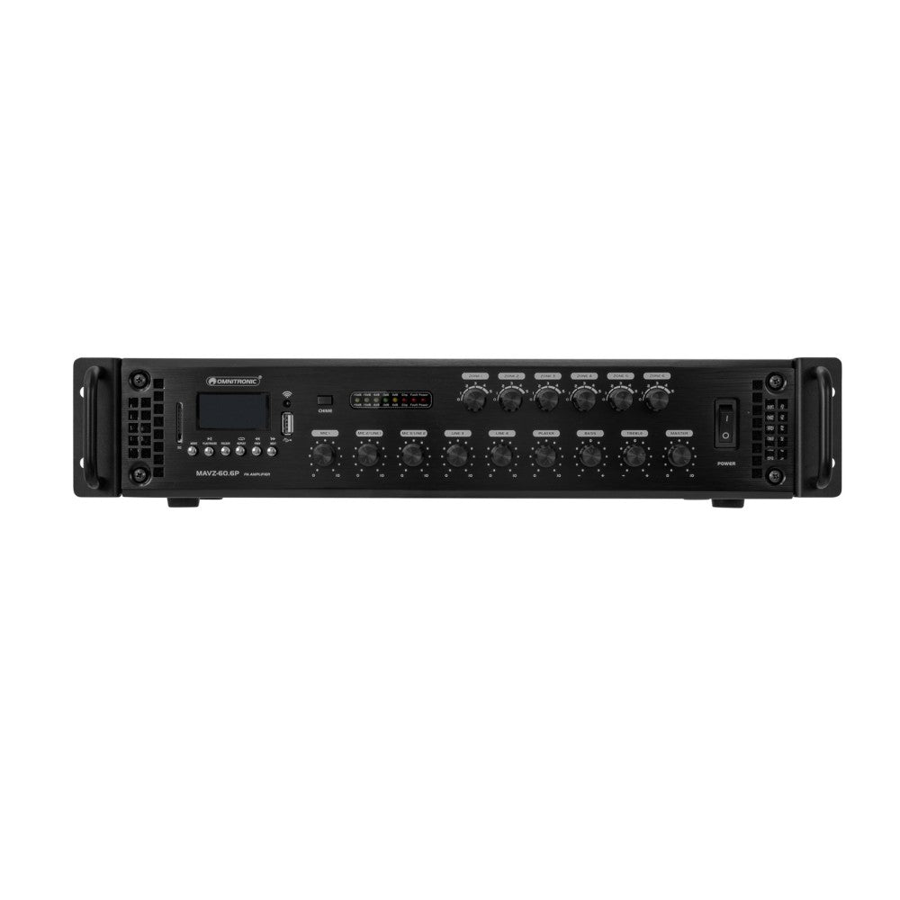 OMNITRONIC Mixing Amplificatore MAVZ-60.6P PA