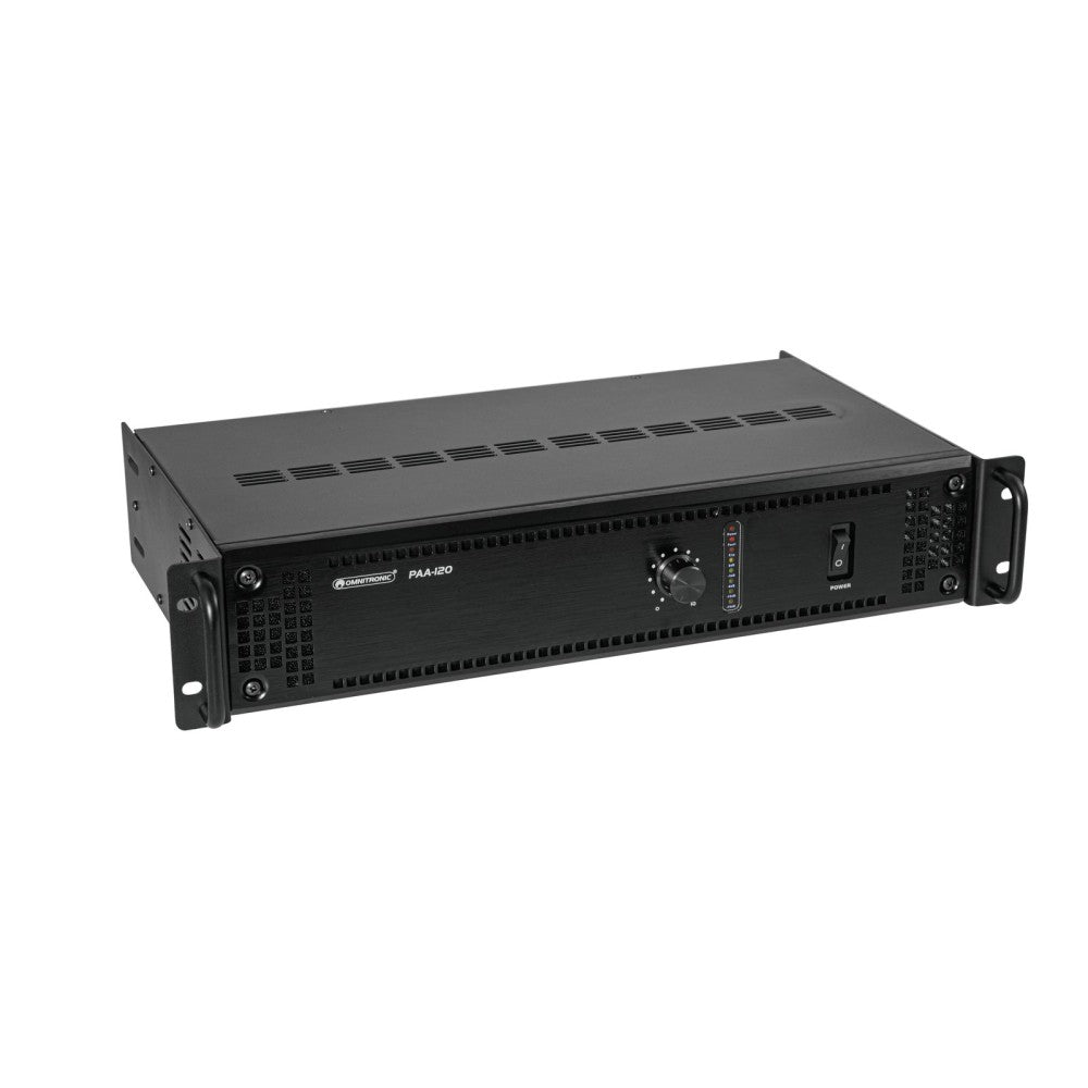 OMNITRONIC PAA-120 PA - Amplificador de 120W RMS 100V