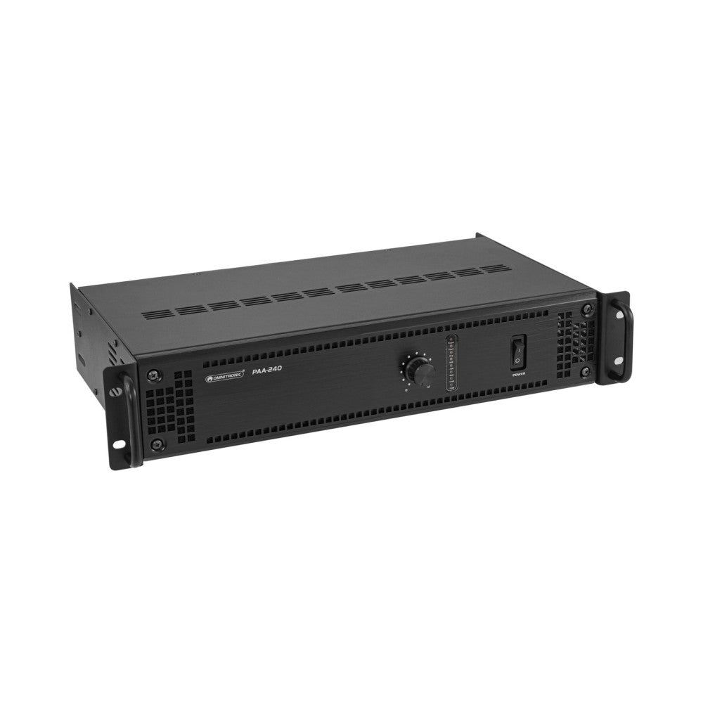 OMNITRONIC PAA-240 PA - Amplifier 240W RMS 100V