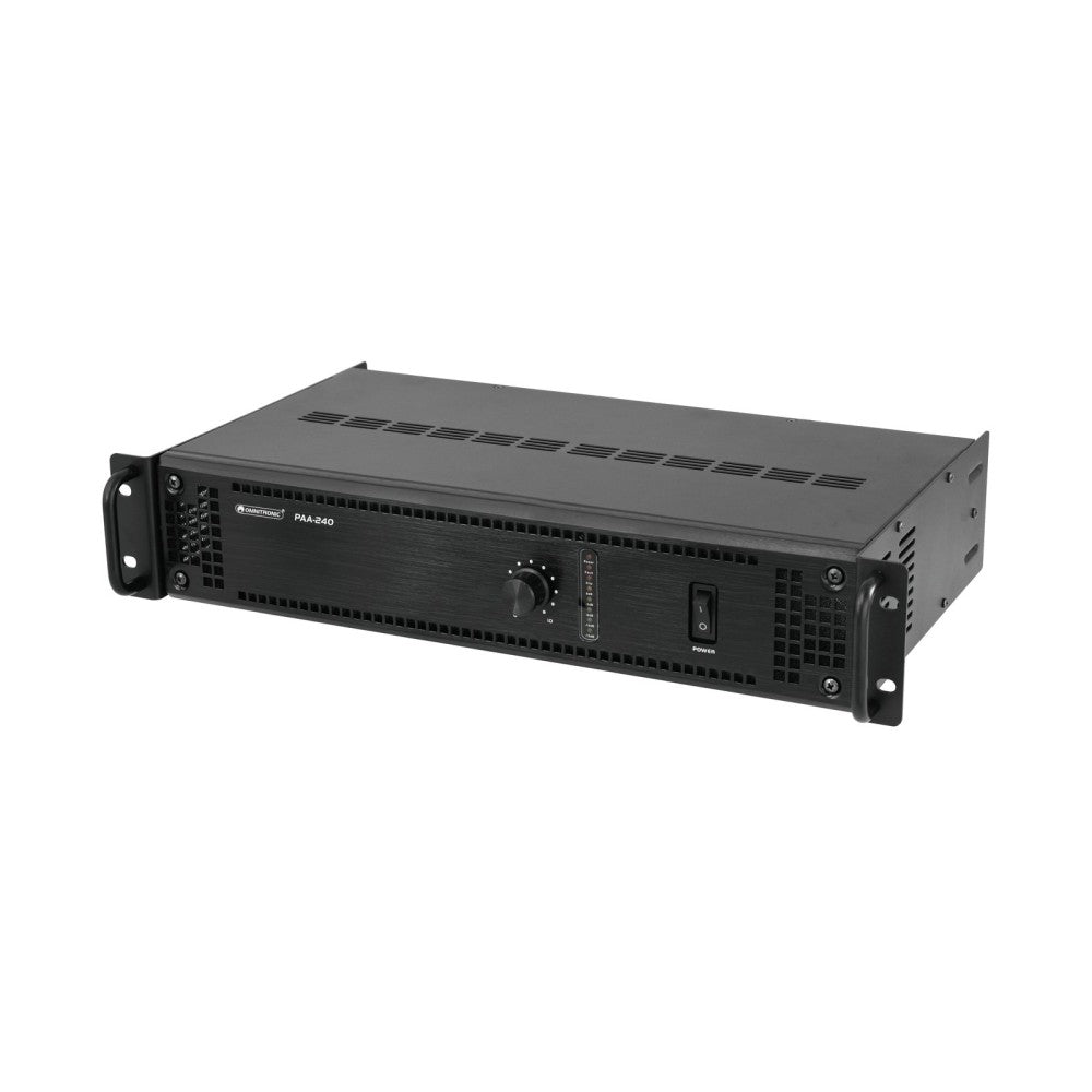 OMNITRONIC PAA-240 PA - Amplifier 240W RMS 100V